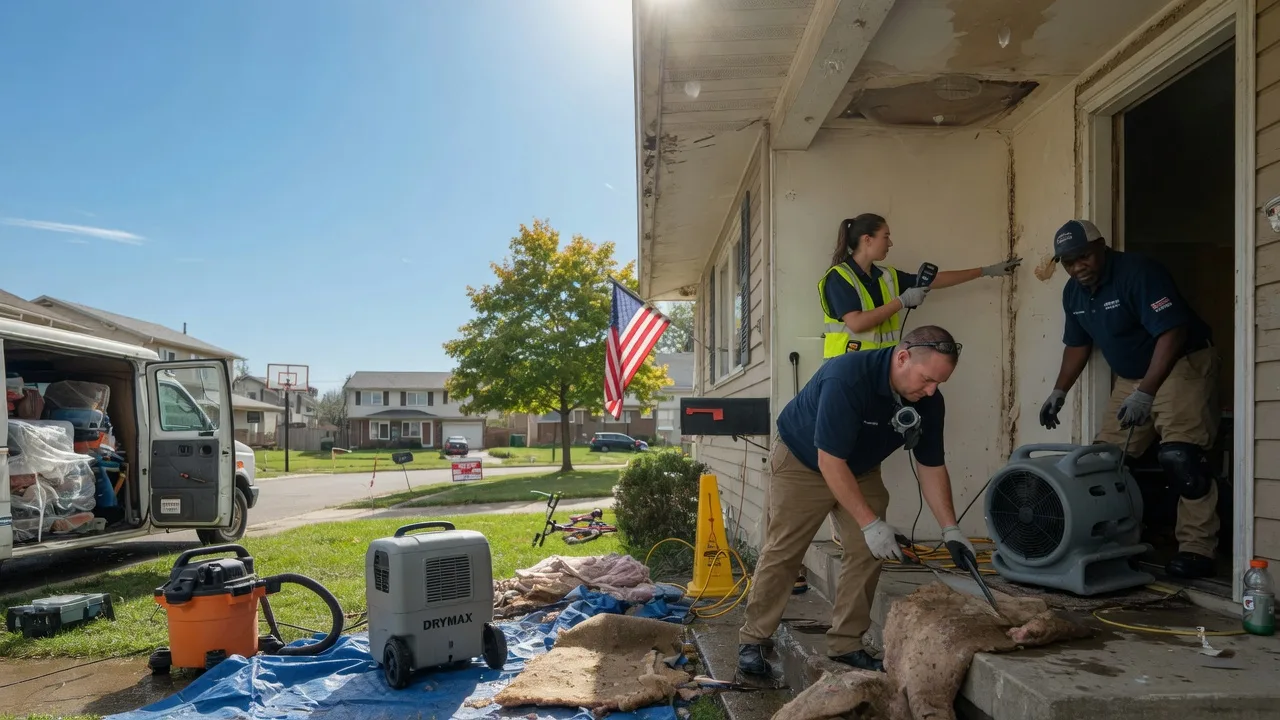 Water Damage Restoration in Thornfield, MO near me
